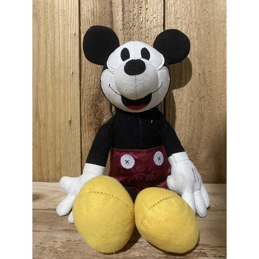 Vintage Mickey Mouse Plush-13 Inch Collectible